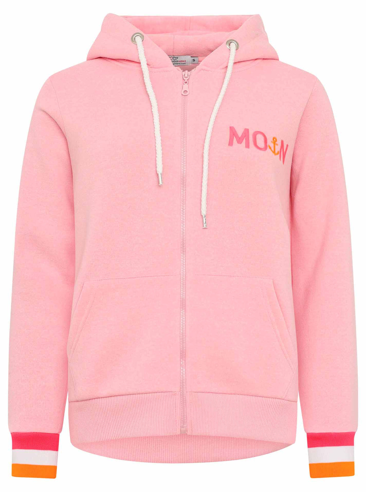 Zwillingsherz - Moin Sweat Zipper/Jacke - Rosa