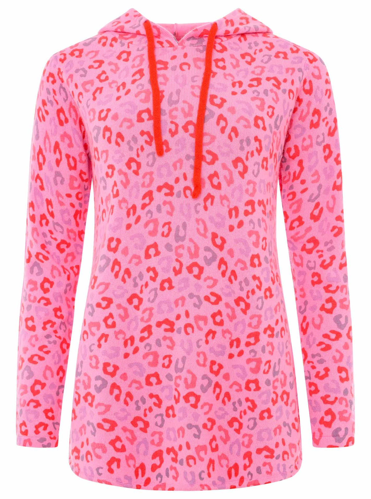 Zwillingsherz Kaschmir / Cashmere Hoodie - Leo Pink