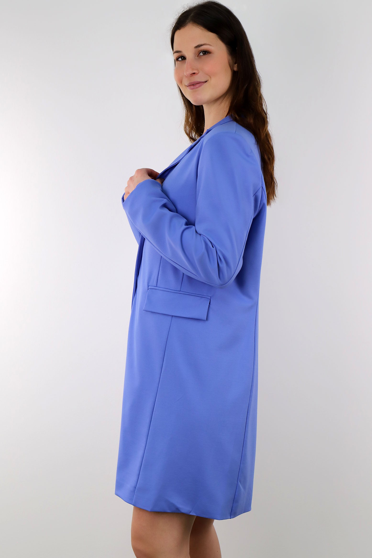 Long Blazer / Gehrock - Blau