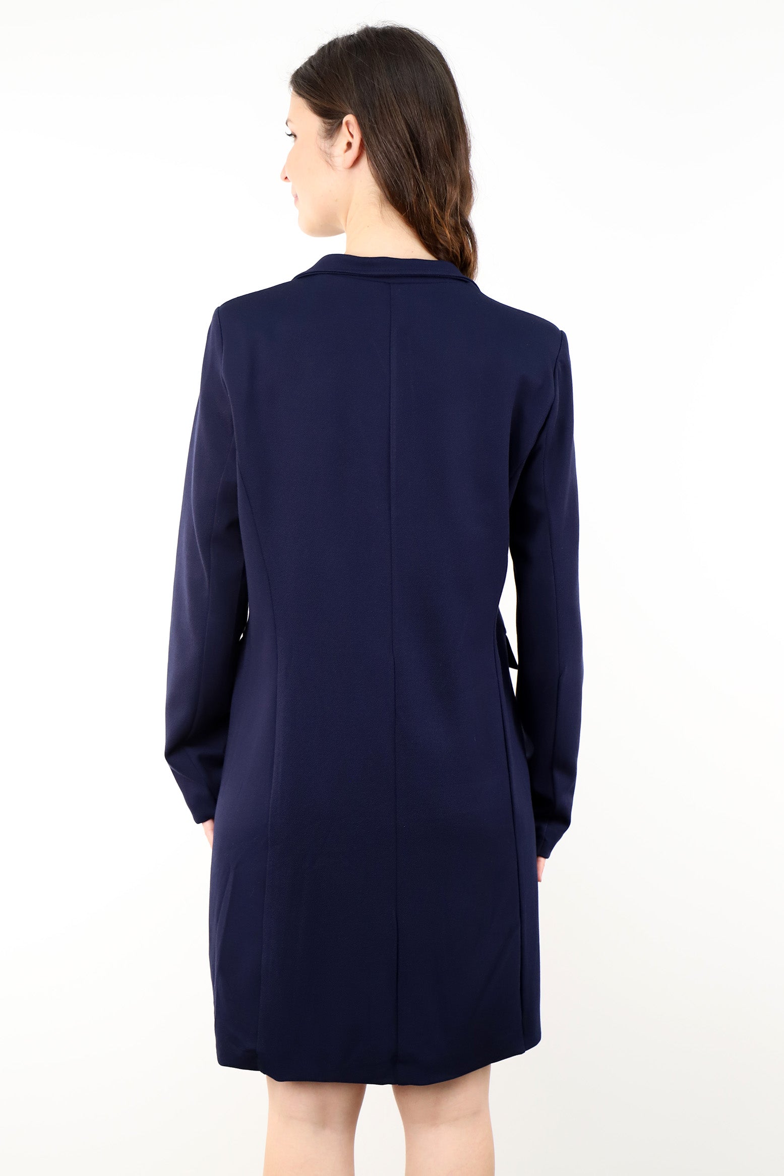 Long Blazer / Gehrock (Gefüttert) - Marineblau