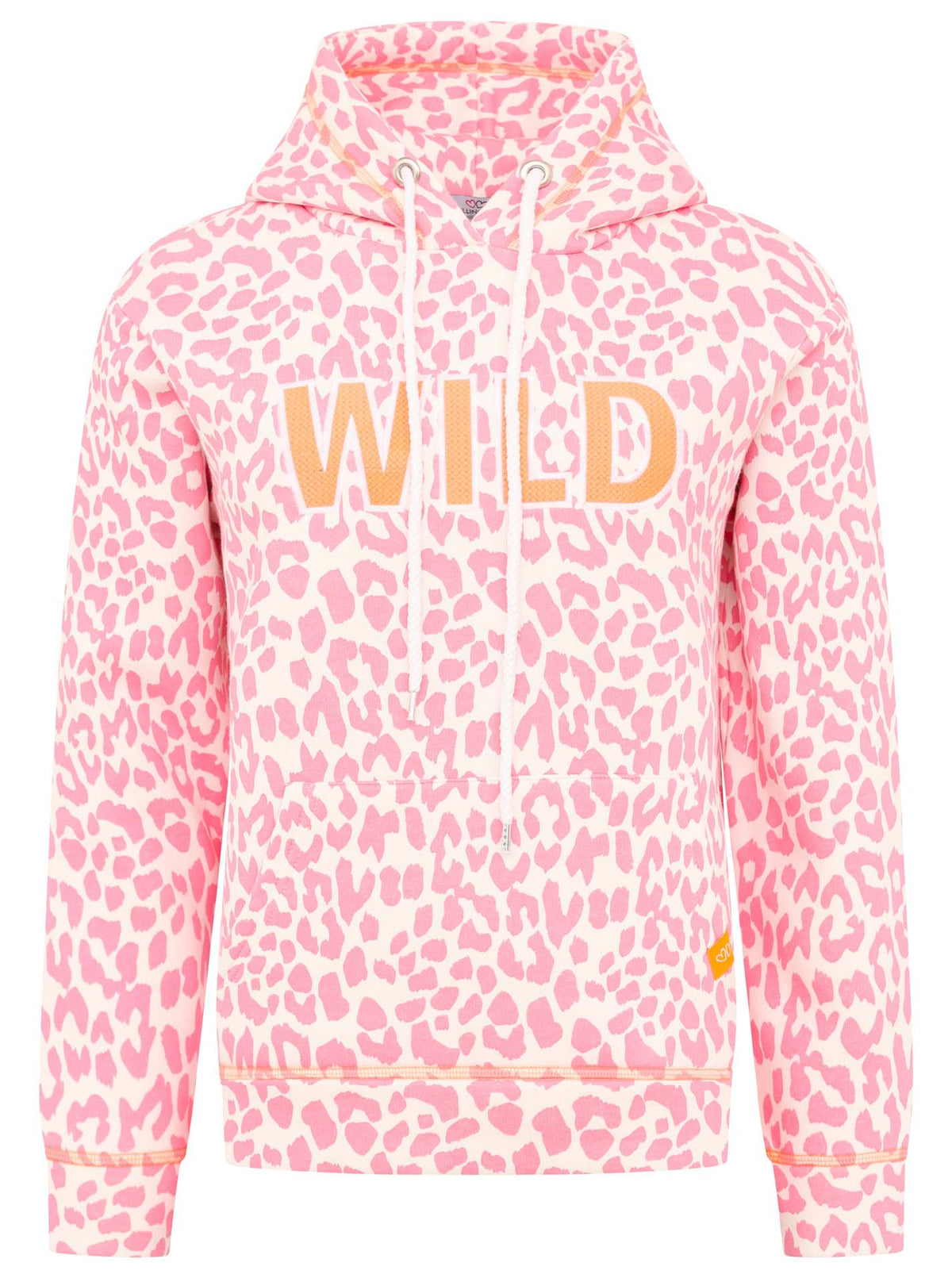 ZWILLINGSHERZ - HOODIE "Leo Wild Pastell" - Pink