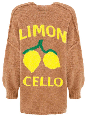 Zwillingsherz - Cardigan "Limoncello - Made in Italy - Braun