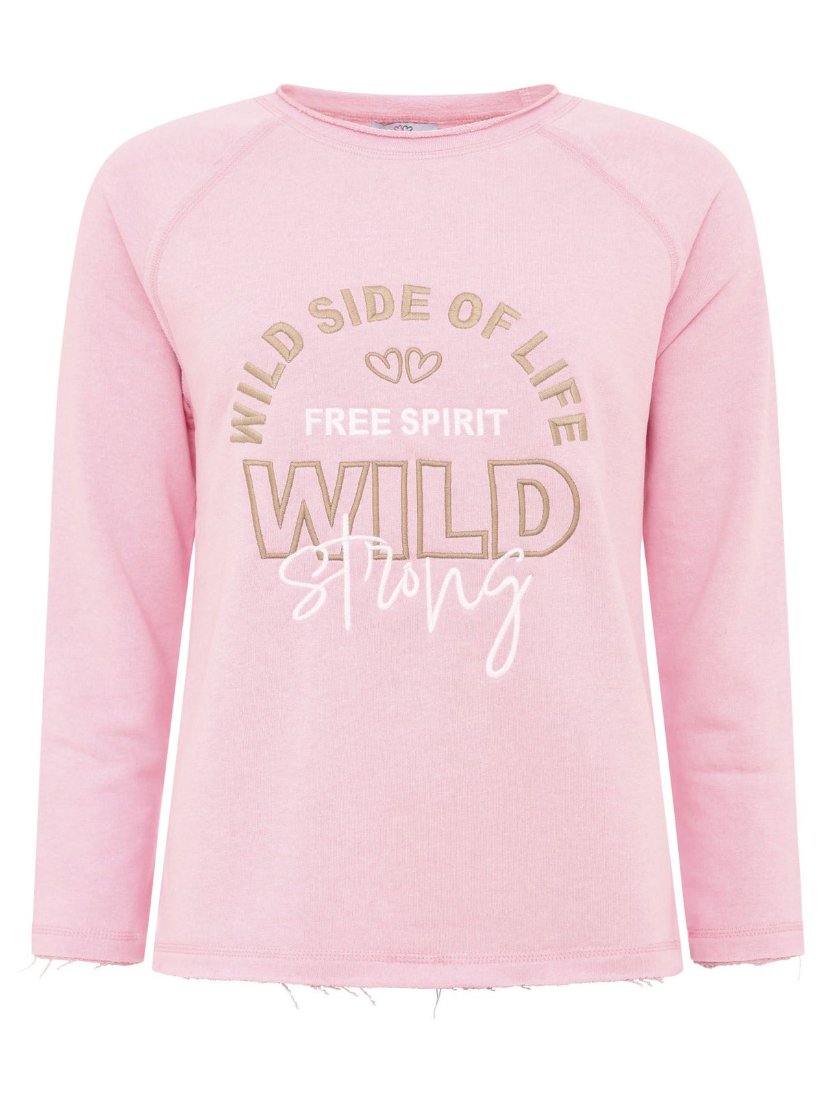 Zwillingsherz Leo Sweatshirt/Pullover - Wild & Strong - Rosa/Pink