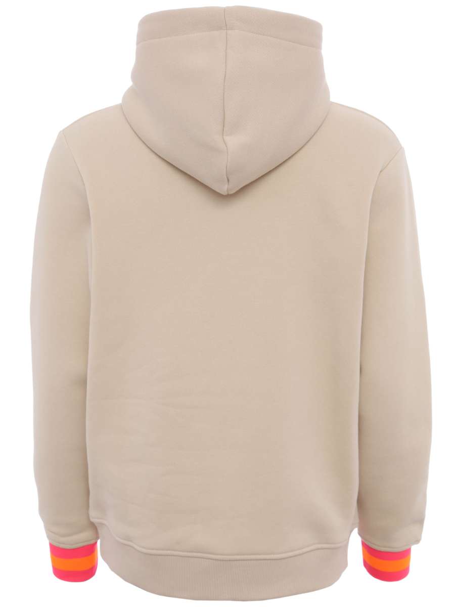 Zwillingsherz - Moin Rahel Hoodie/Sweatshirt - Beige/Pink