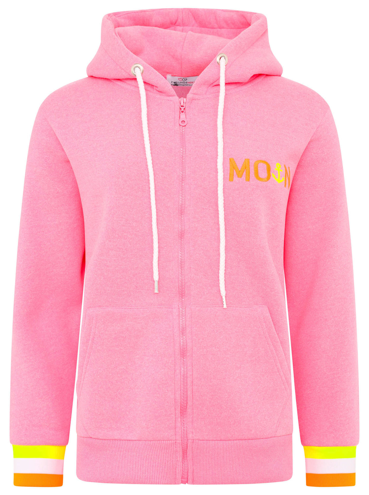 Zwillingsherz - Moin Sweat Zipper/Jacke - Pink