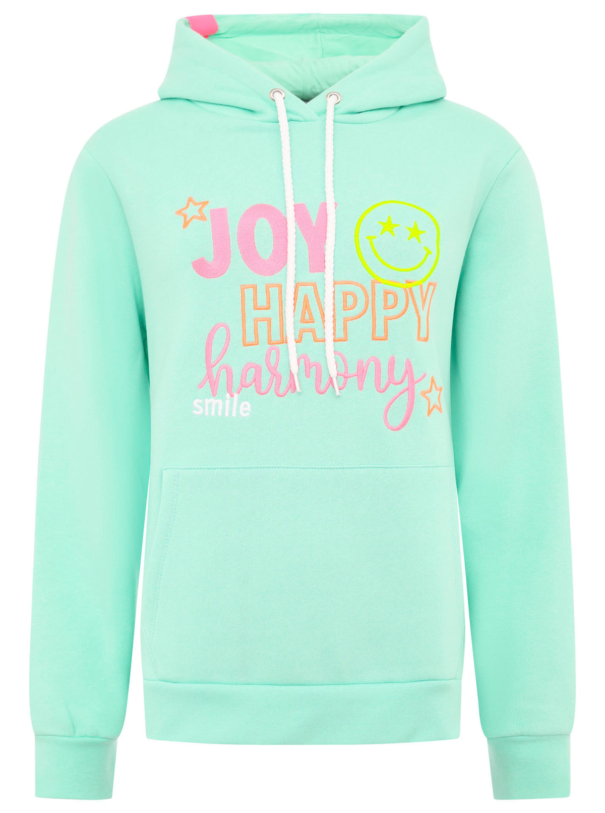 Zwillingsherz - Hoodie "Joy Happy Harmony" - Mint