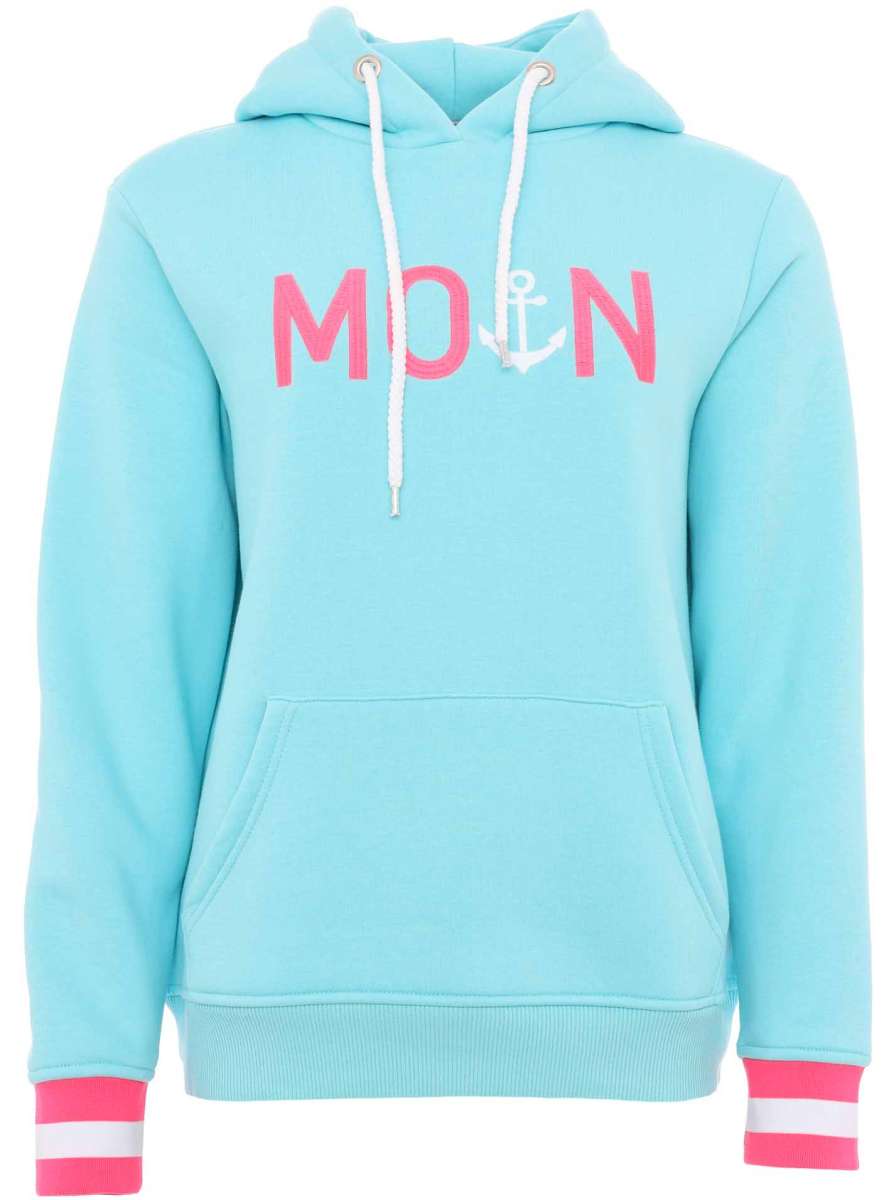 Zwillingsherz - Moin Hoodie/Sweatshirt - Hellblau