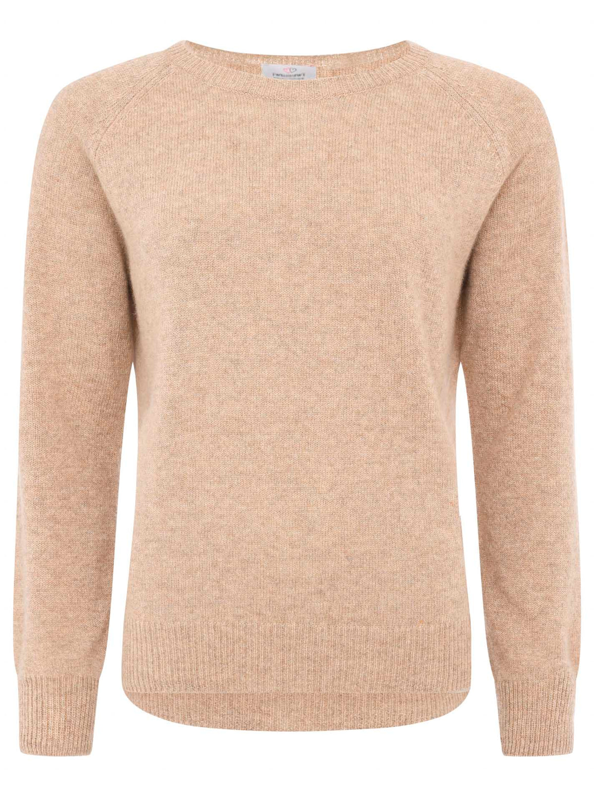 Zwillingsherz Kaschmir / Cashmere Pullover - Beige