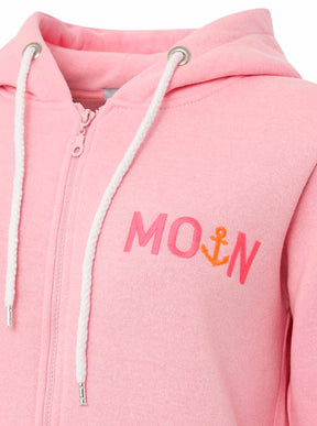 Zwillingsherz - Moin Sweat Zipper/Jacke - Rosa