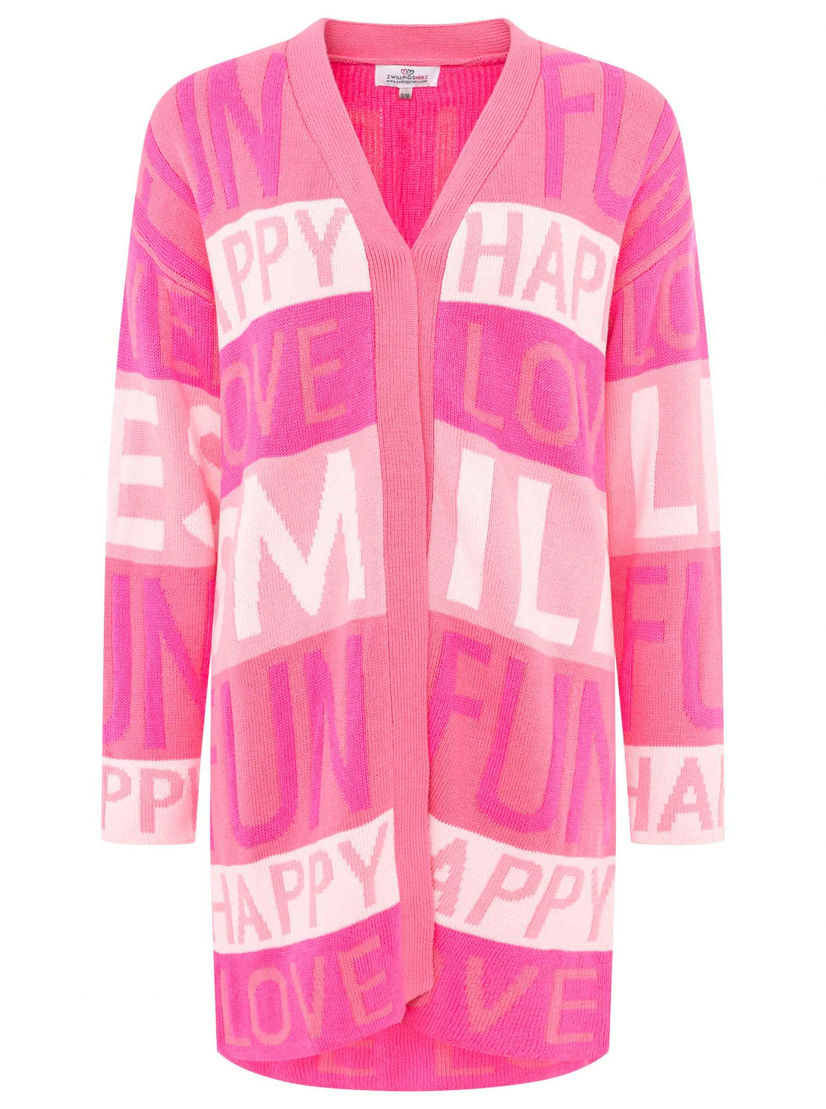 Zwillingsherz - Cardigan Smile - Pink