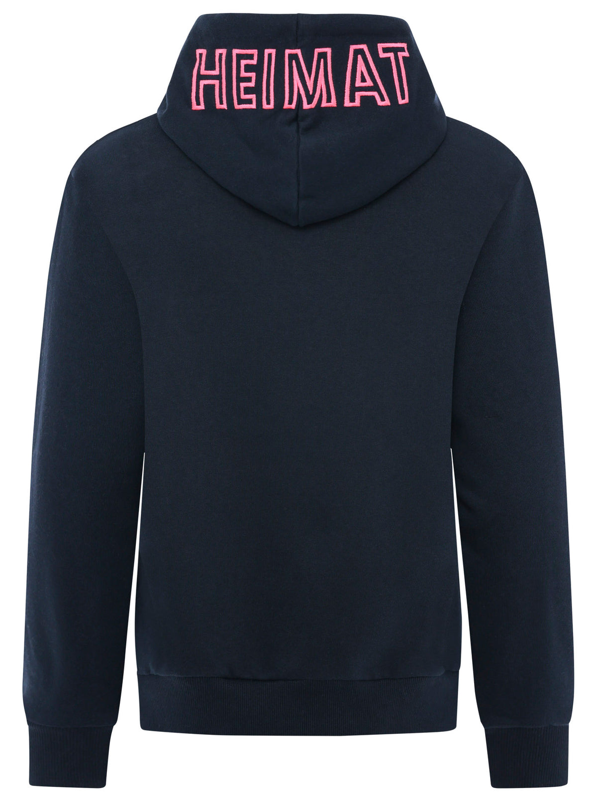 Zwillingsherz - Hoodie "Strandspaziergang mit Pailletten" - Dunkelblau/Navy