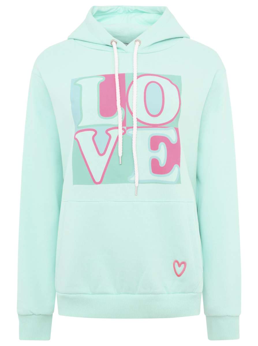 Zwillingsherz - Hoodie "Love"- Pink