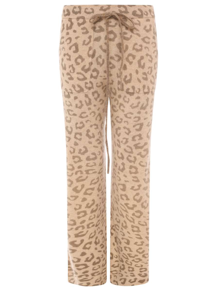 Zwillingsherz Cashmere/Kaschmir Leo Hose - Beige