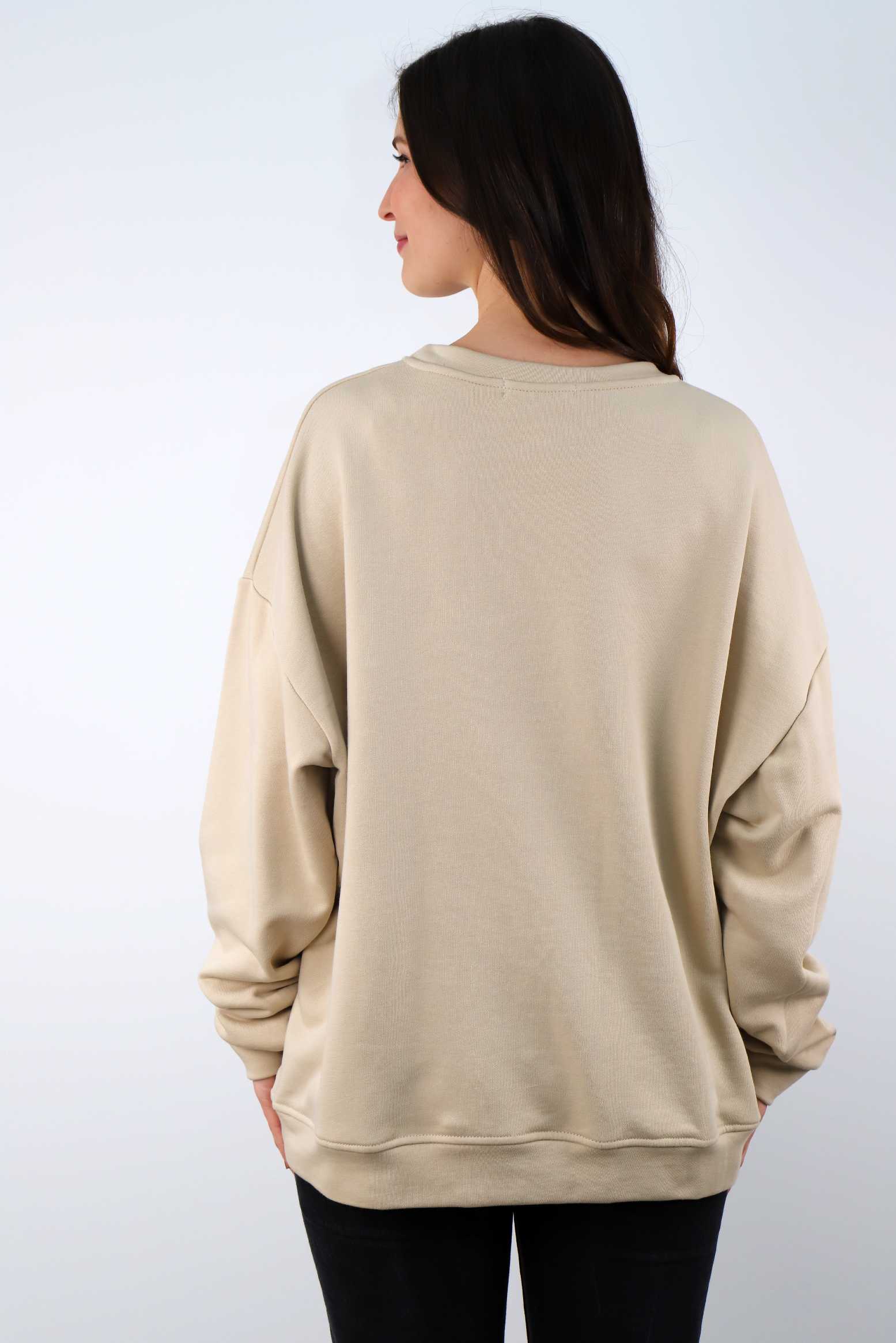 Sweatshirt "Sylt" - Beige