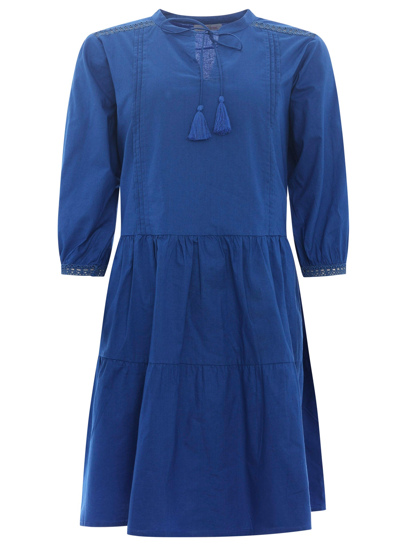 Zwillingsherz - Tunika Kleid Thea - Royalblau