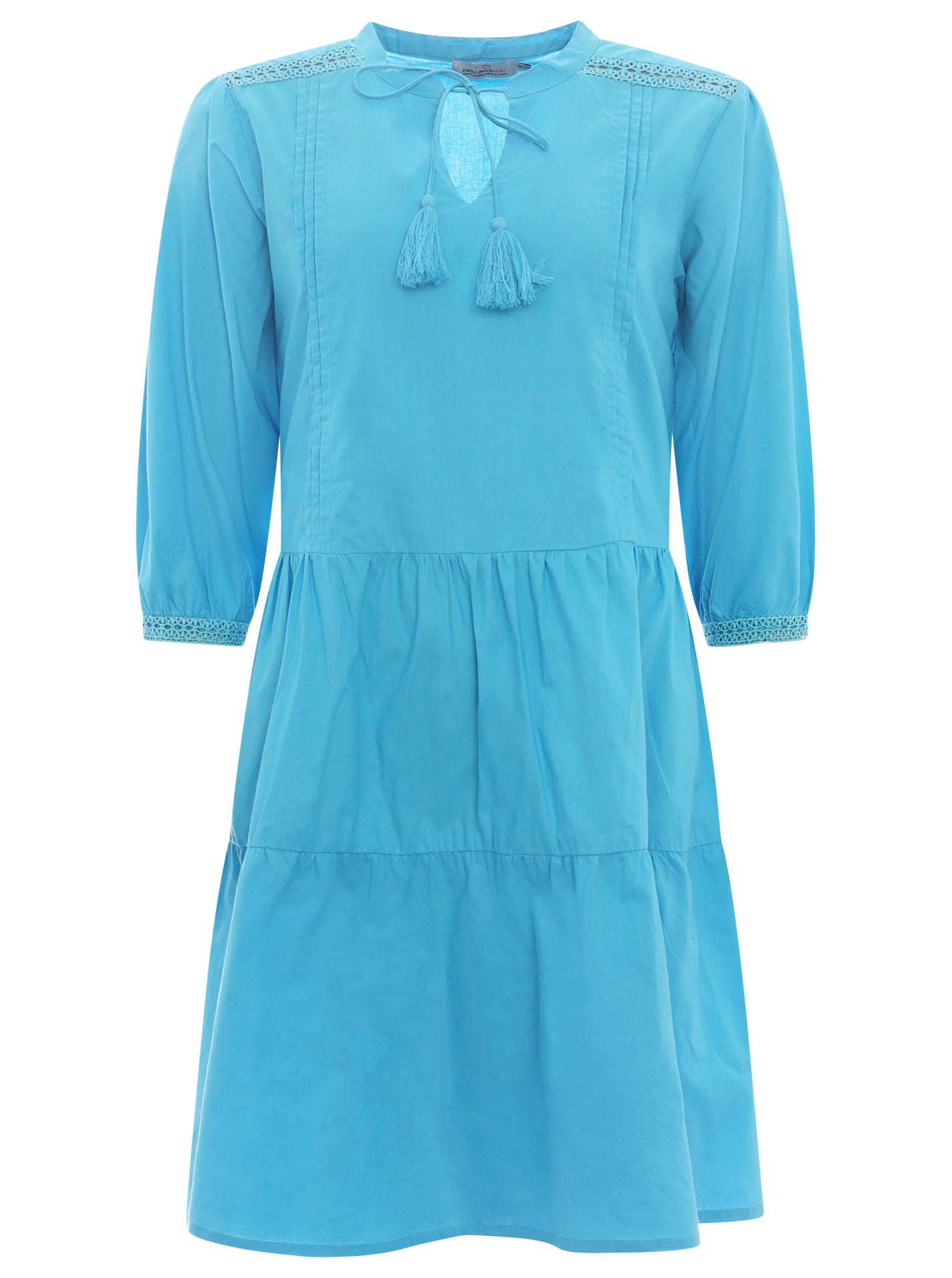 Zwillingsherz - Tunika Kleid Thea - Hellblau