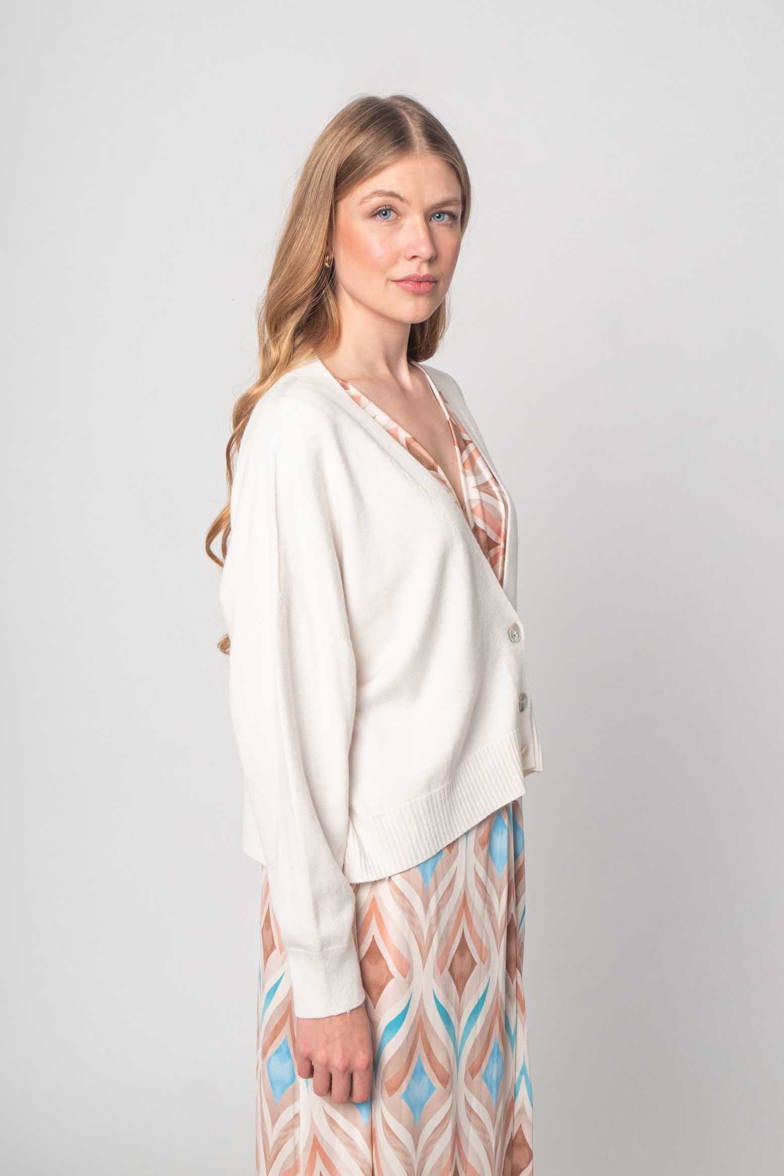 Weicher Cardigan - Creme