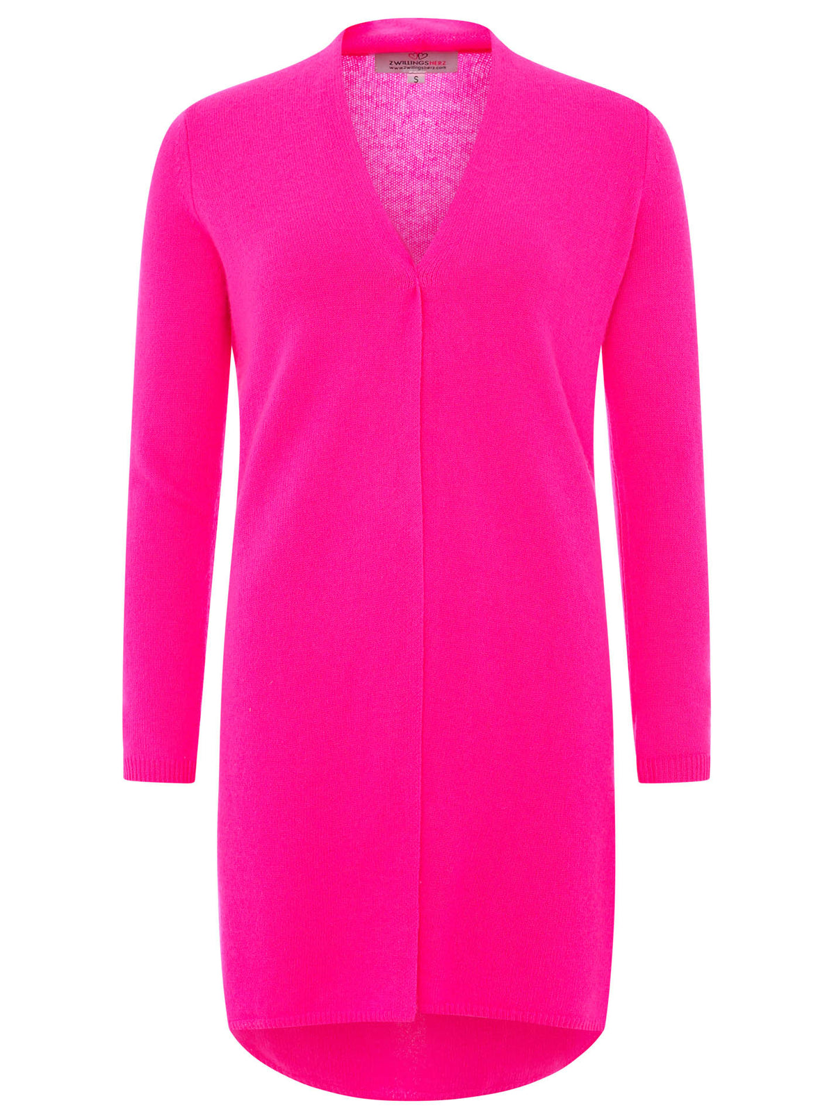 Zwillingsherz Kaschmir / Cashmere Strickjacke - Pink