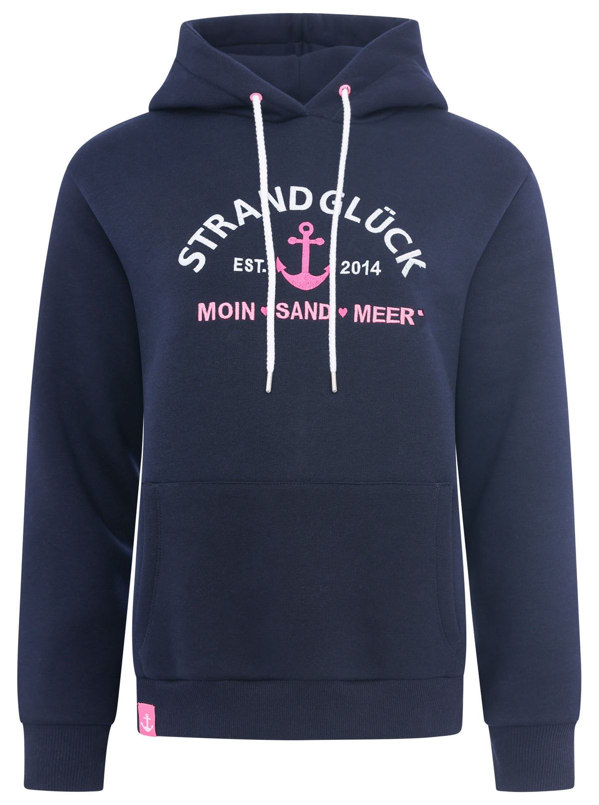 Zwillingsherz - Moin Hoodie Strandglück - Dunkelblau (Neu)