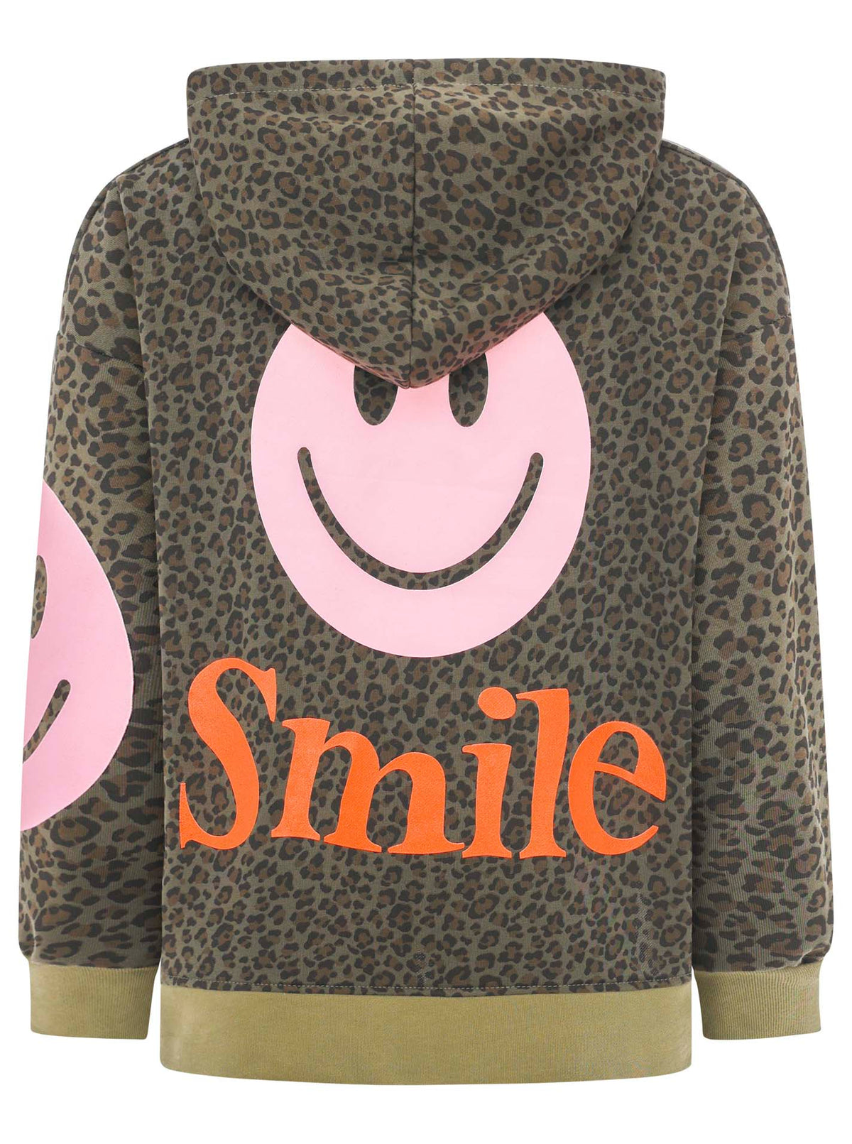 Zwillingsherz - Smile Leo Hoodie - Khaki