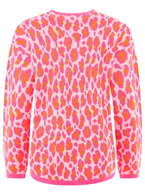 Zwillingsherz - Sweatshirt/Pullover Leo "Wild Mind" - Pink/Orange