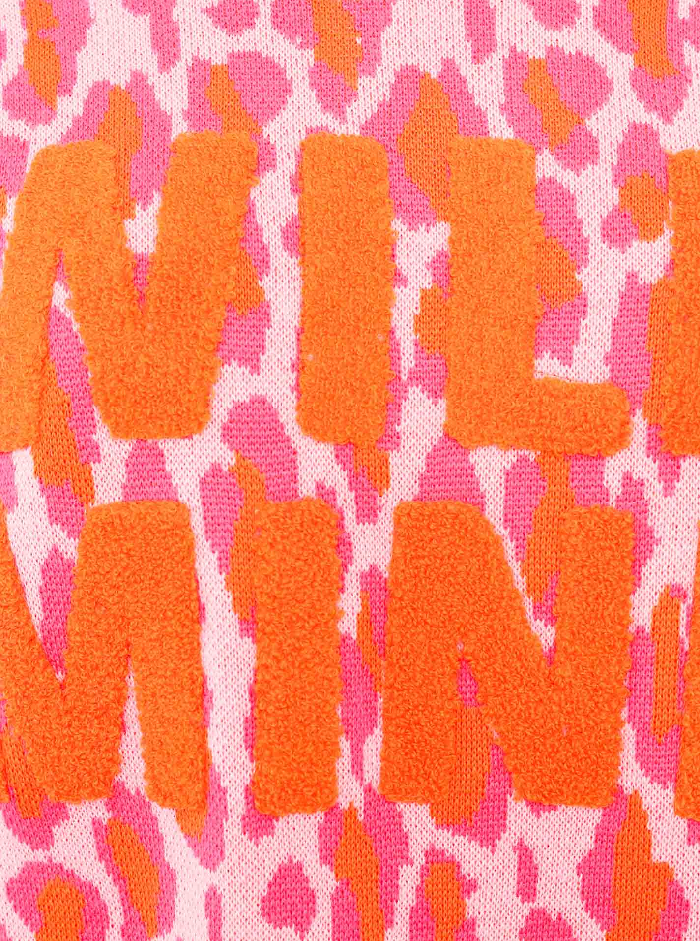 Zwillingsherz - Sweatshirt/Pullover Leo "Wild Mind" - Pink/Orange