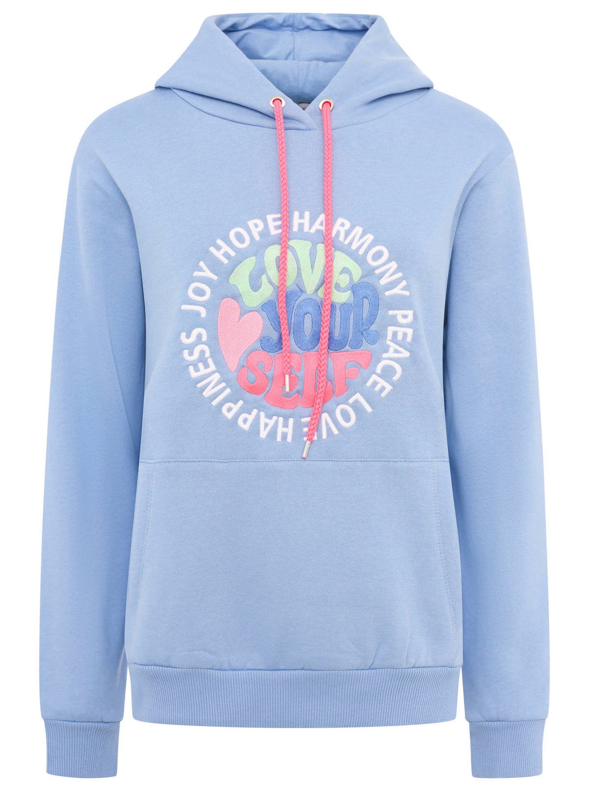 Zwillingsherz - Hoodie "Love yourself" - Blau