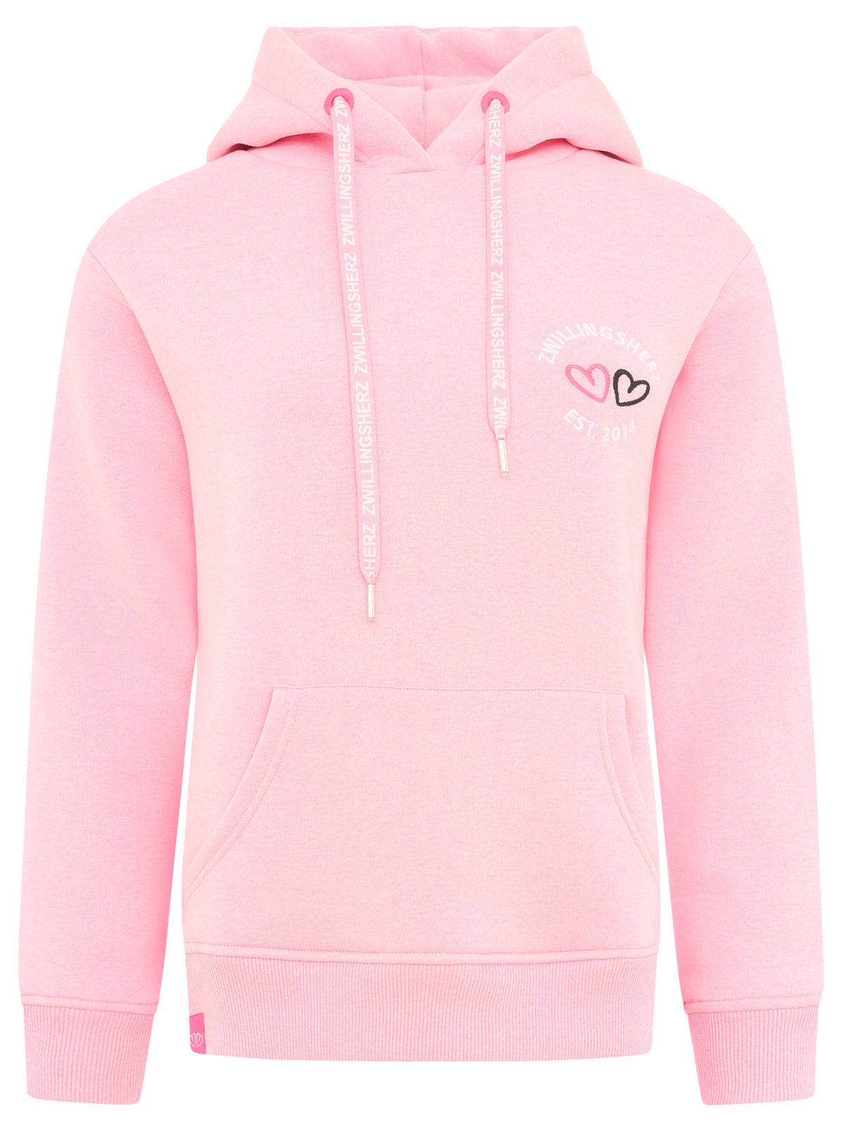 Zwillingsherz - Hoodie "Basic Herz" - Pink