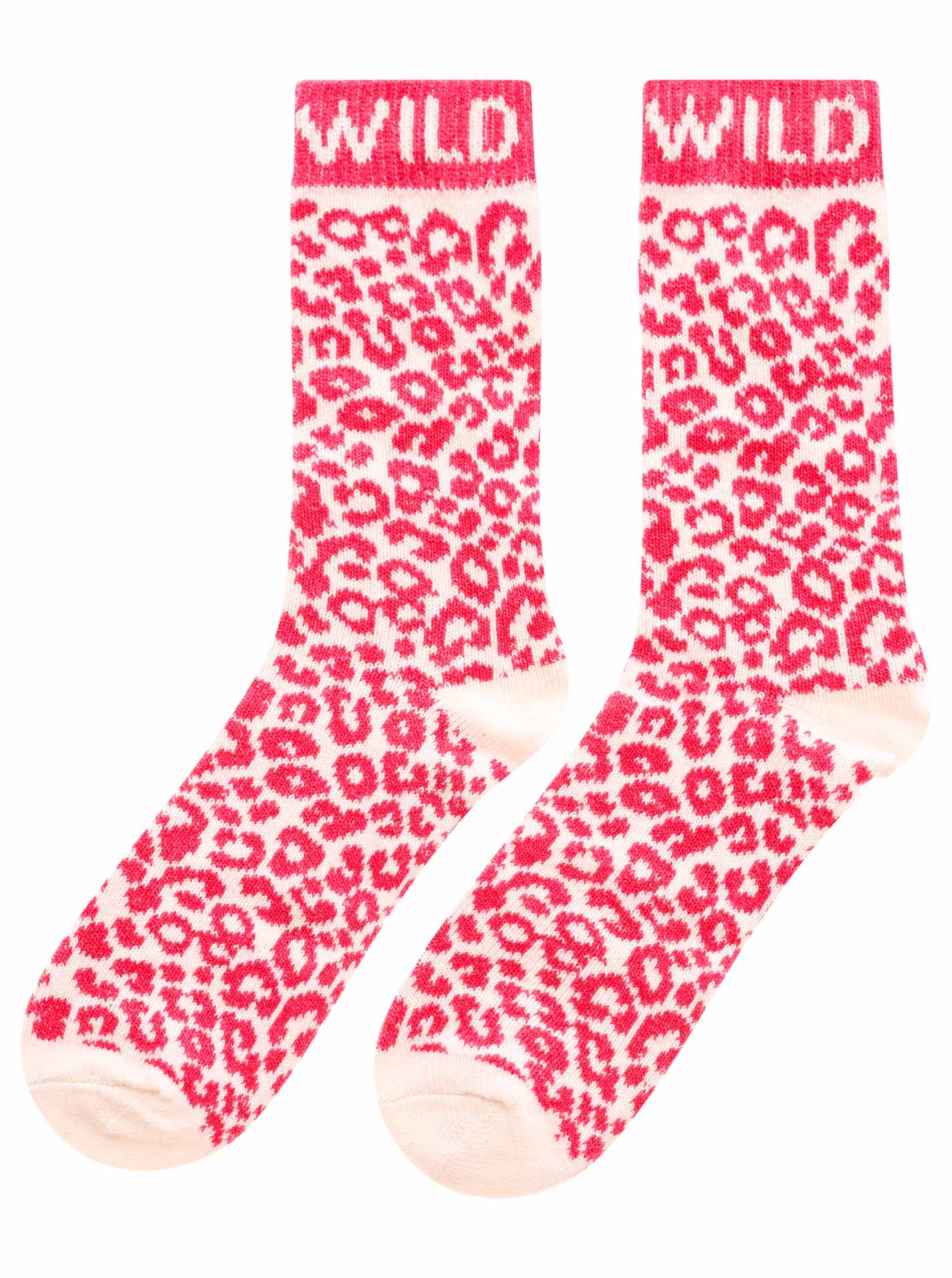 Zwillingsherz - Kuschelsocken Leo - Pink (1 Paar)