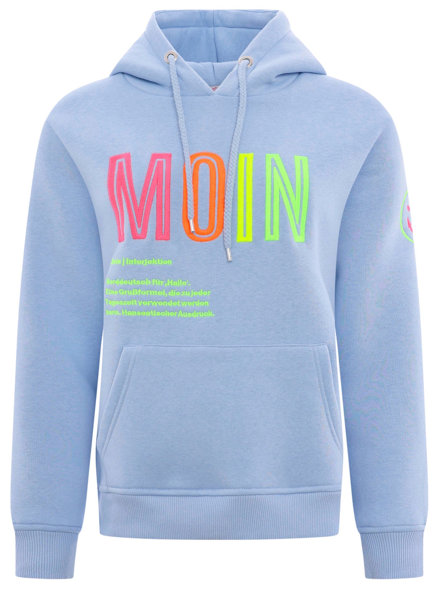 Zwillingsherz - Moin Hoodie/Sweatshirt Lucina - Blau