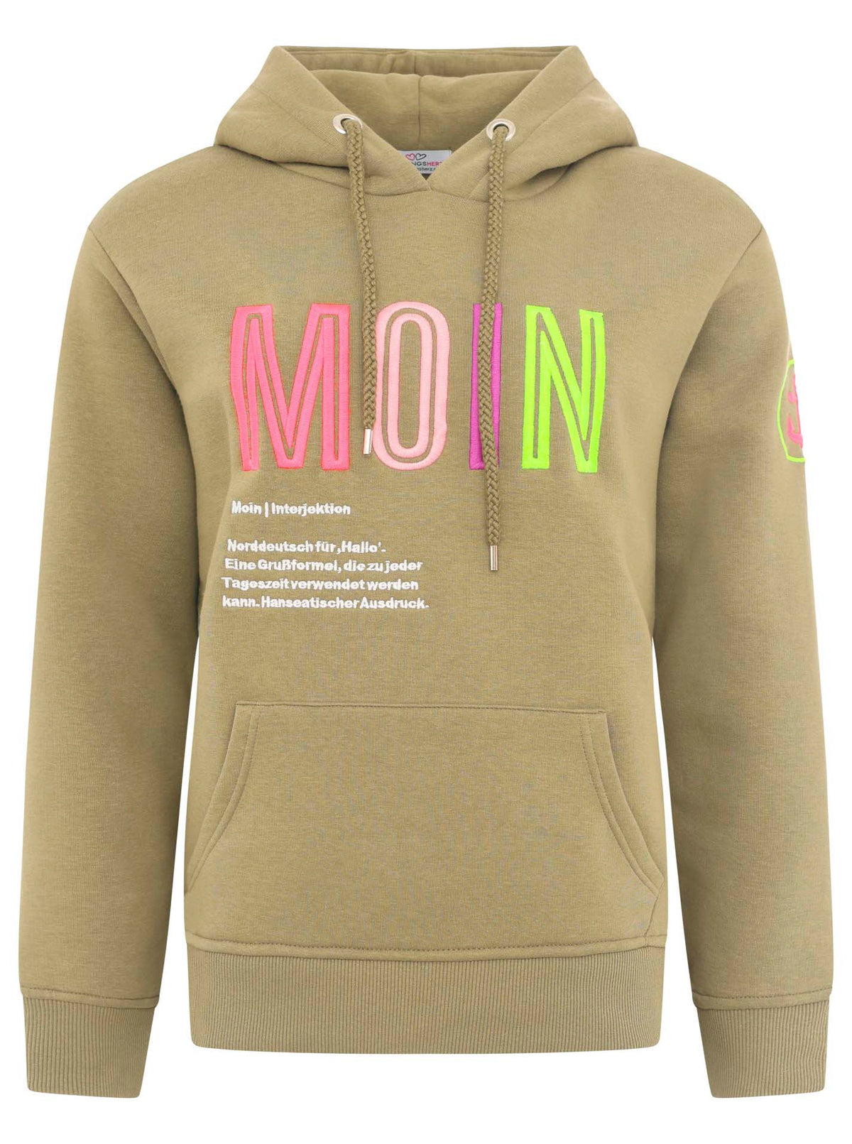 Zwillingsherz - Moin Hoodie/Sweatshirt Lucina - Khaki