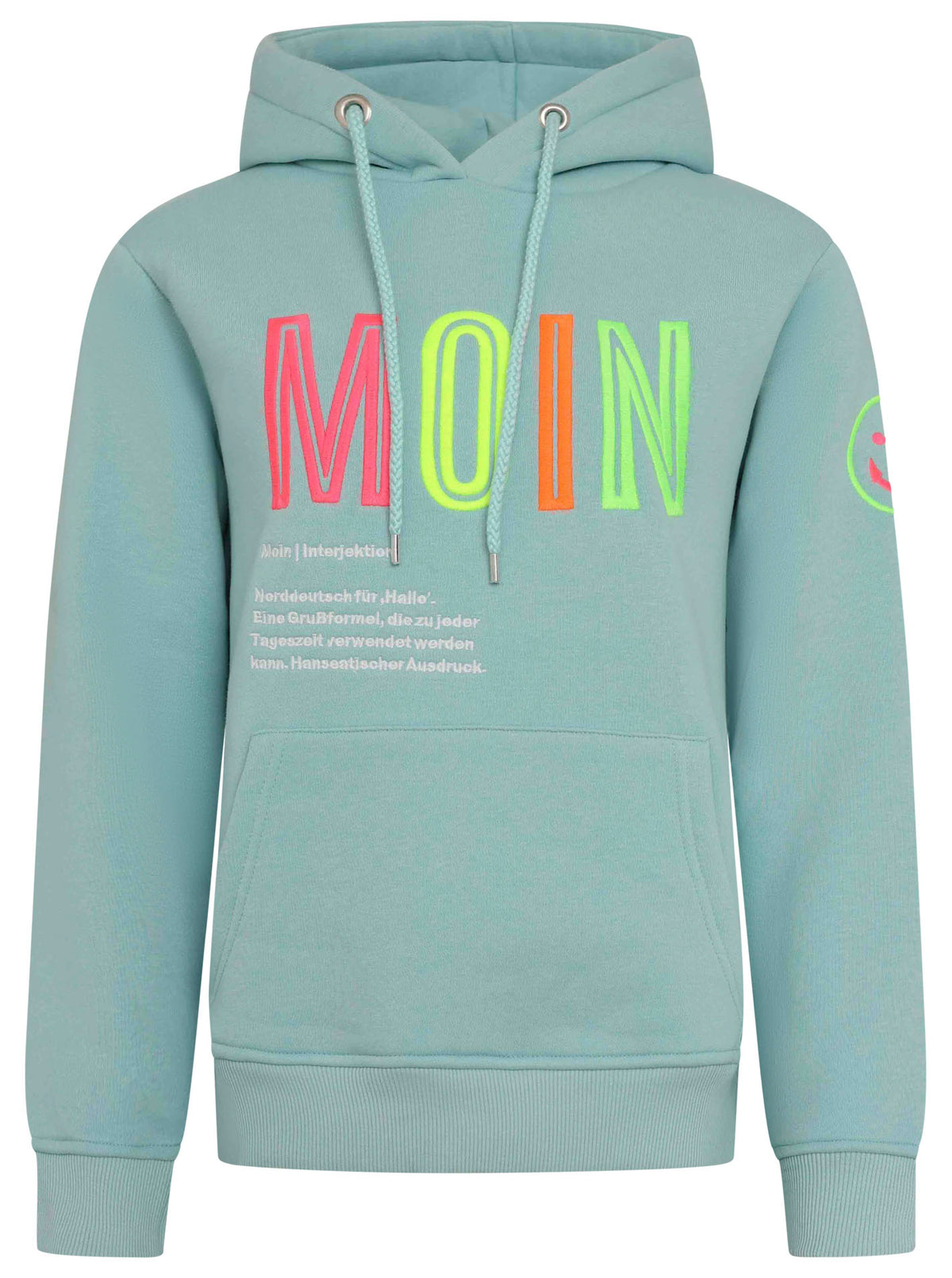 Zwillingsherz - Moin Hoodie/Sweatshirt Lucina - Türkis