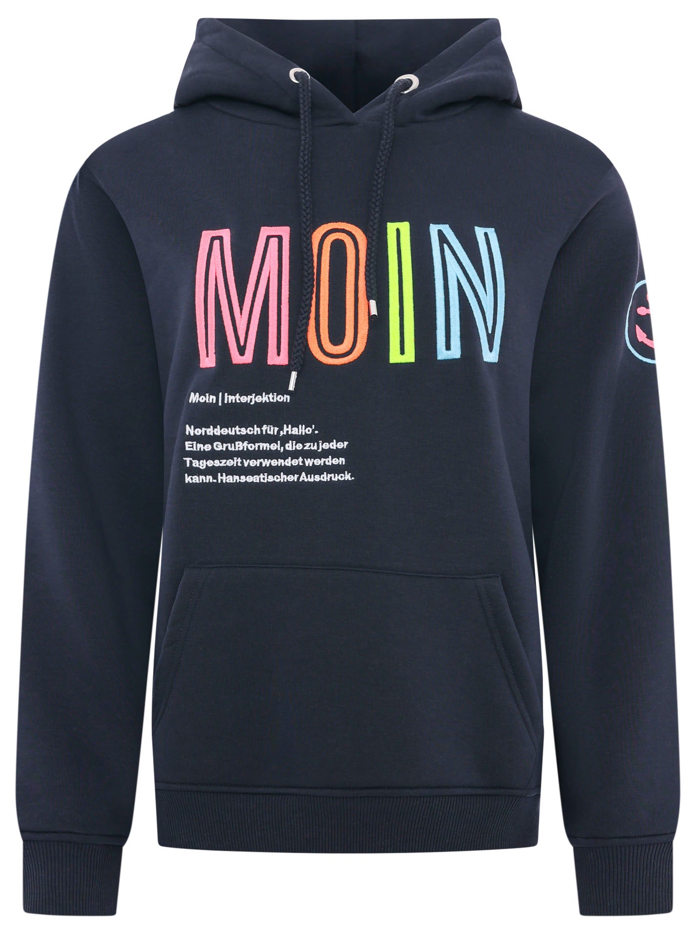 Zwillingsherz - Moin Hoodie/Sweatshirt Lucina - Dunkelblau