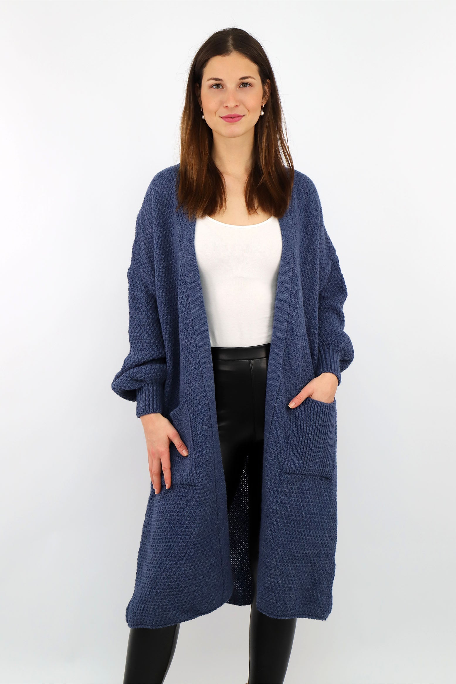 Strickjacke "Florenz" - Blau