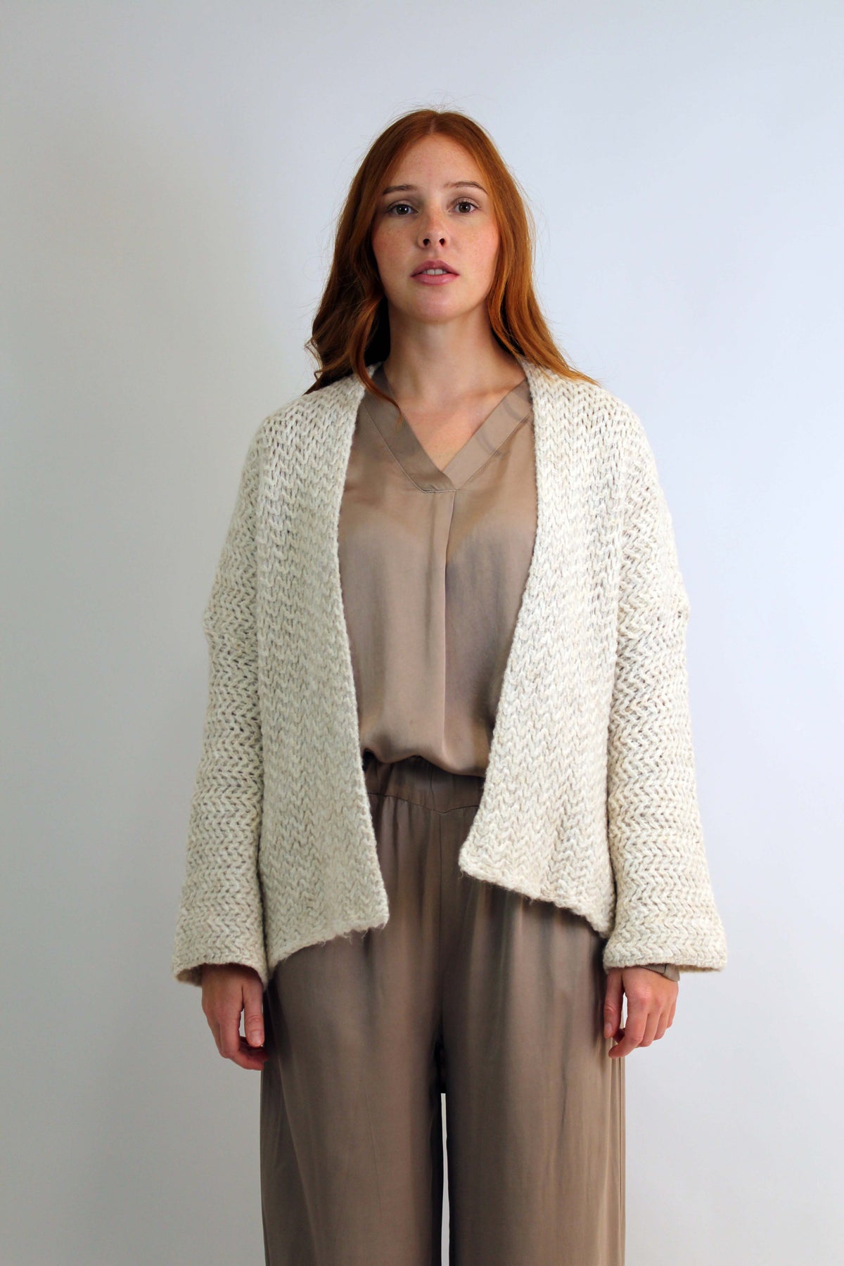 Strickjacke "Fashion" Creme