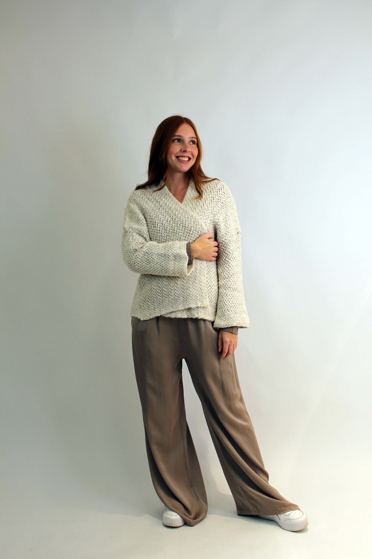 Strickjacke "Fashion" Creme