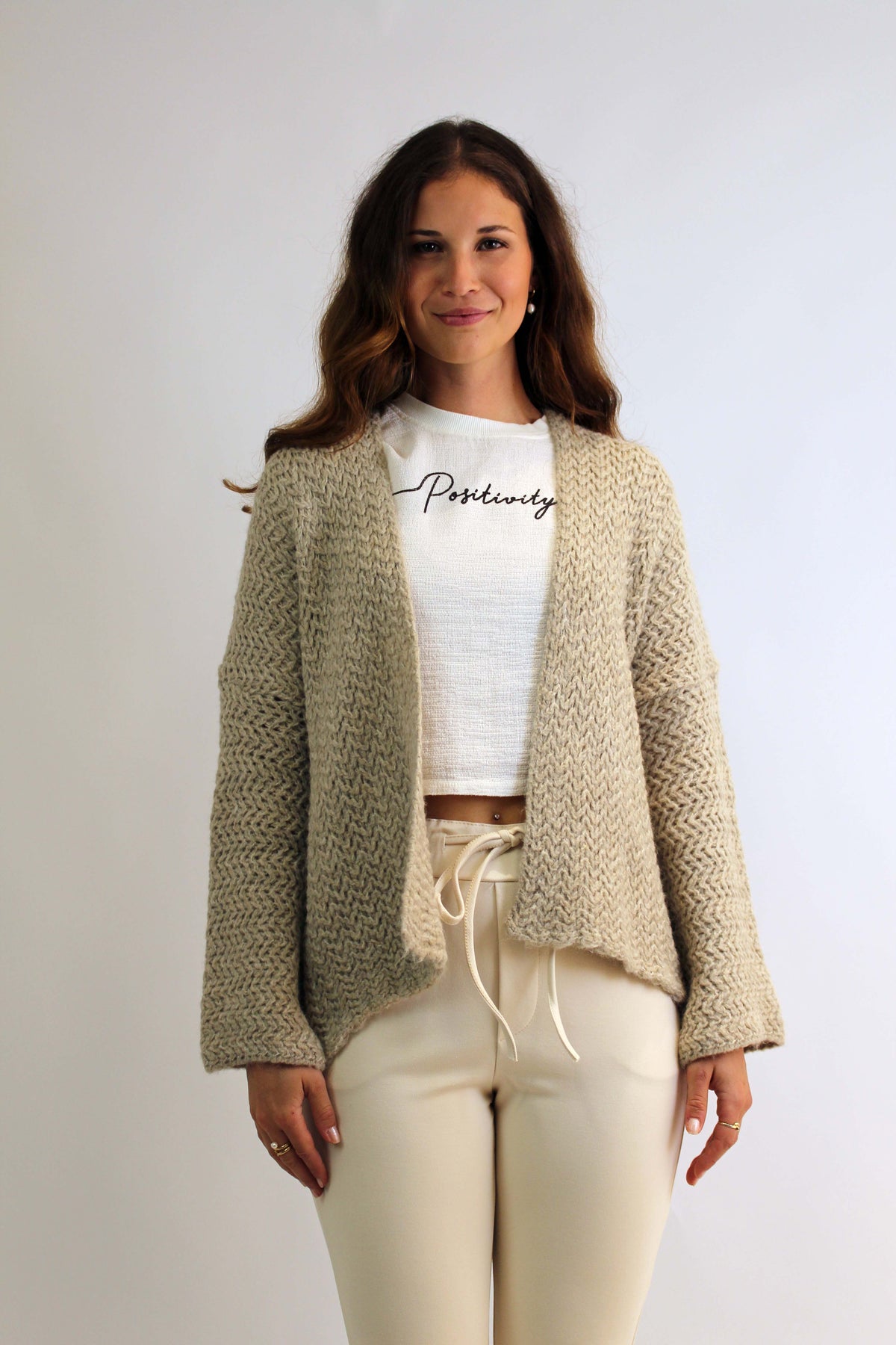 Strickjacke "Fashion" Beige