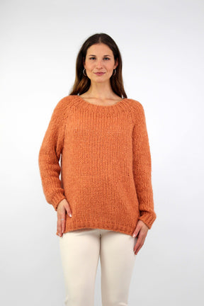 Pullover "Vintage" - Rost