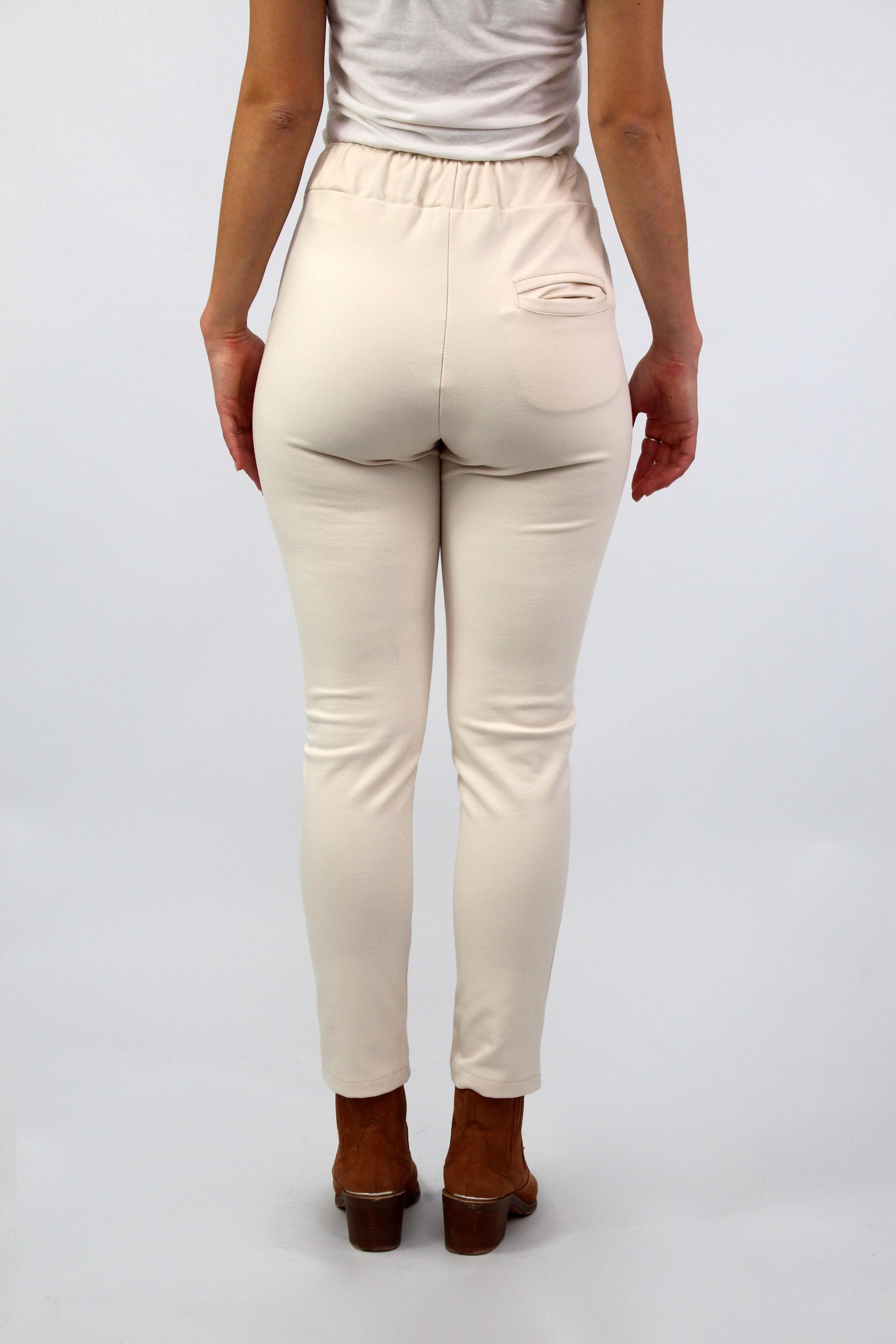 Joggpants "Edel" - Creme