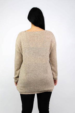 Pullover "Moin" - Beige
