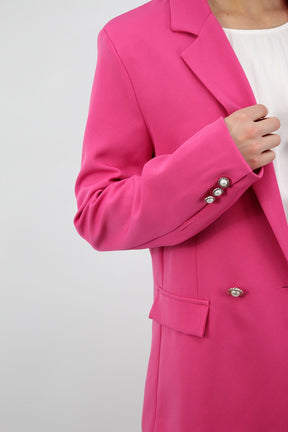 Blazer "Doppelreiher" - Pink