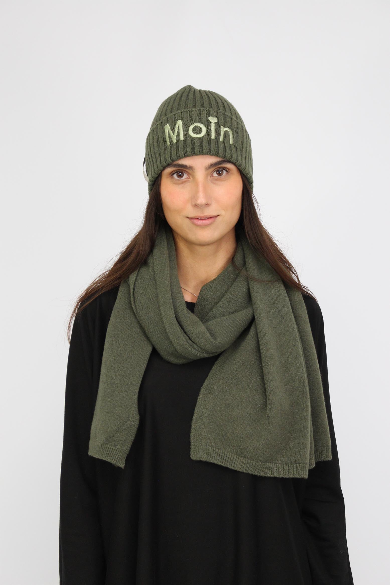 Mütze "Moin" - Khaki