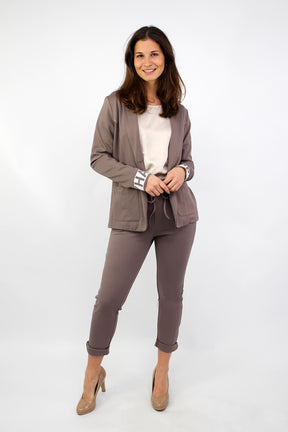 Blazer "Happy" - Taupe