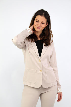 Blazer "Happy" - Beige