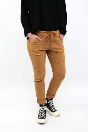 Hose "Jogger-Basic" - Camel