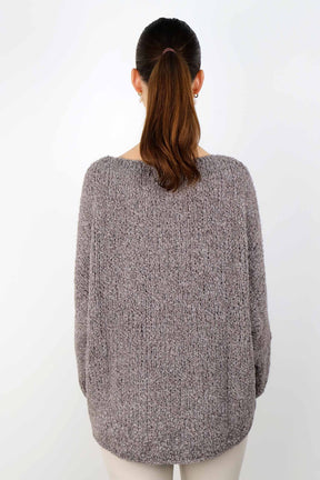 Pullover "Bouclee" - Taupe