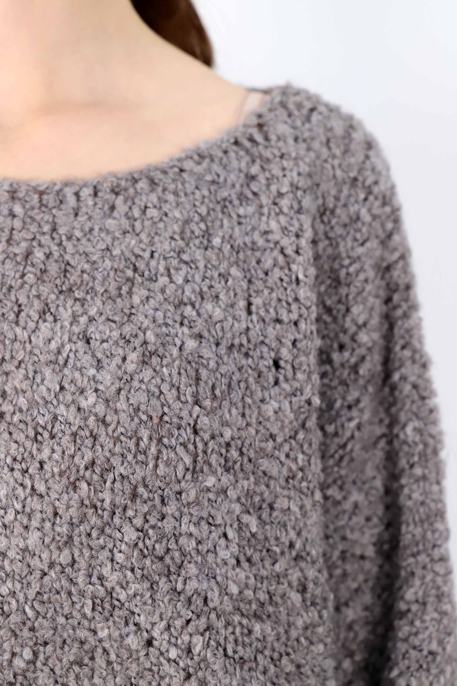 Pullover "Bouclee" - Taupe