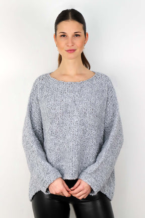 Pullover "Bouclee" - Grau