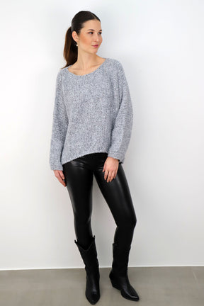 Pullover "Bouclee" - Grau