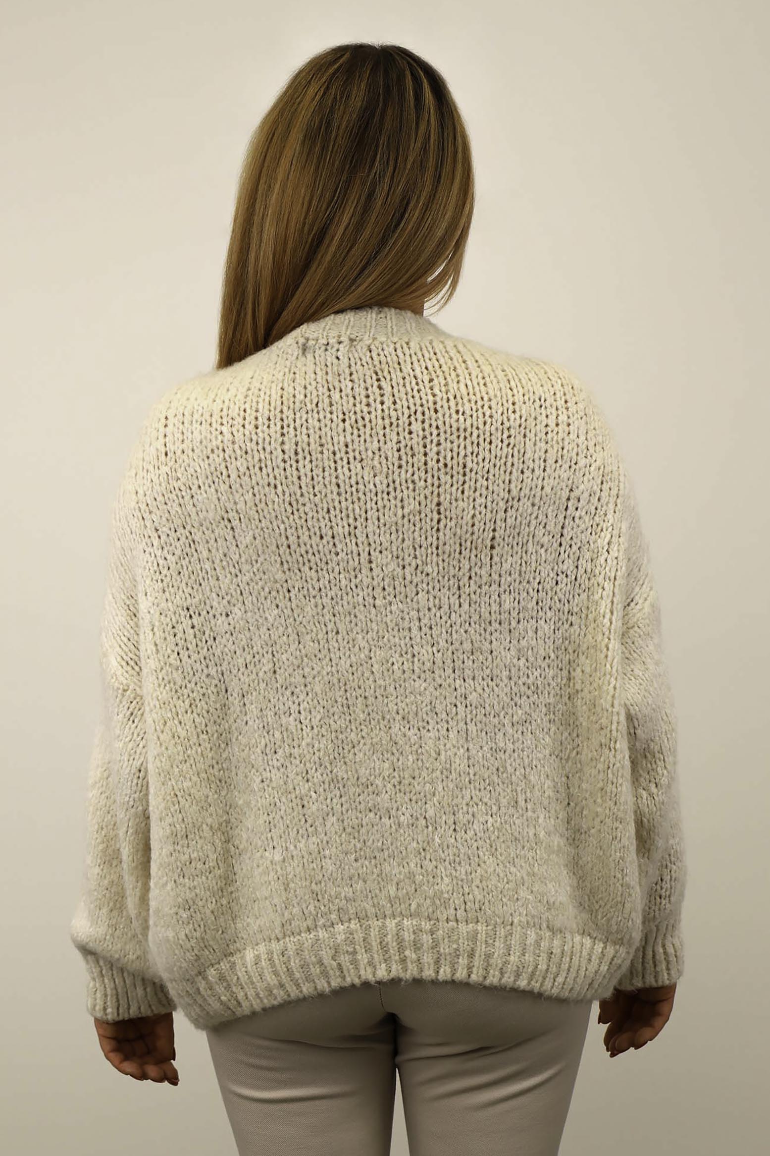 Pullover "Feder" - Beige